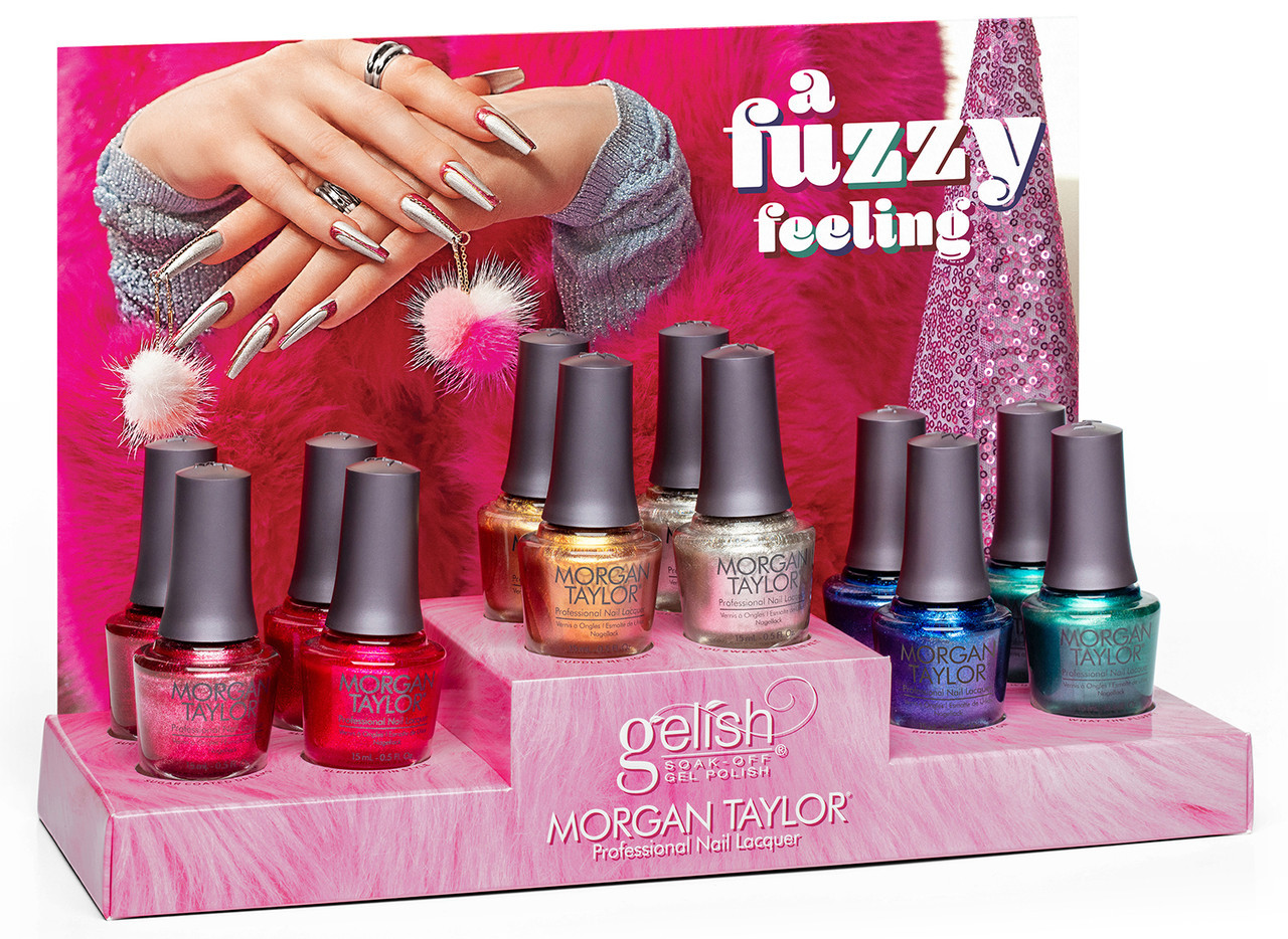 Morgan Taylor Nail Lacquer A Fuzzy Feeling Holiday/Winter 2024 Collection