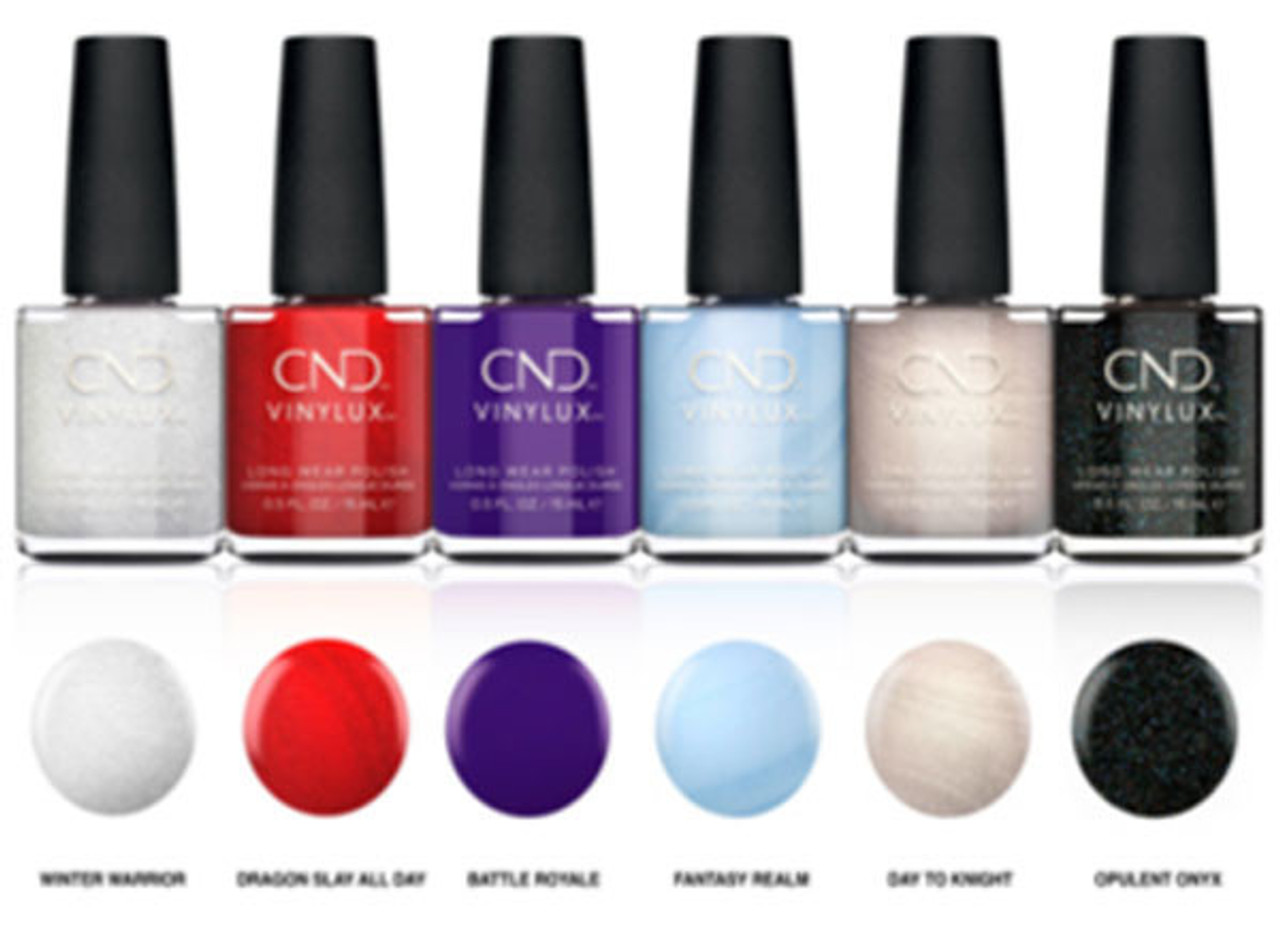 CND Vinylux Nail Polish Queen-Tessential Holiday/Winter 2024 collection - 6 PC ***No Display