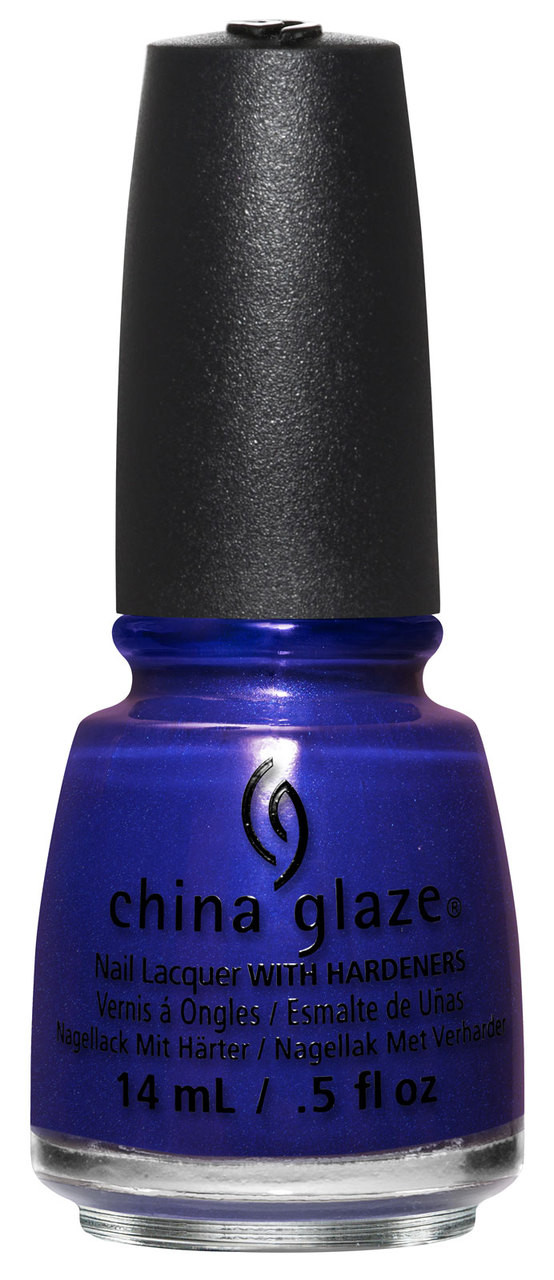 China Glaze Nail Polish Lacquer Combat Blue-TS -.5oz China Glaze Nail Polish Lacquer Combat Blue-TS -.5oz