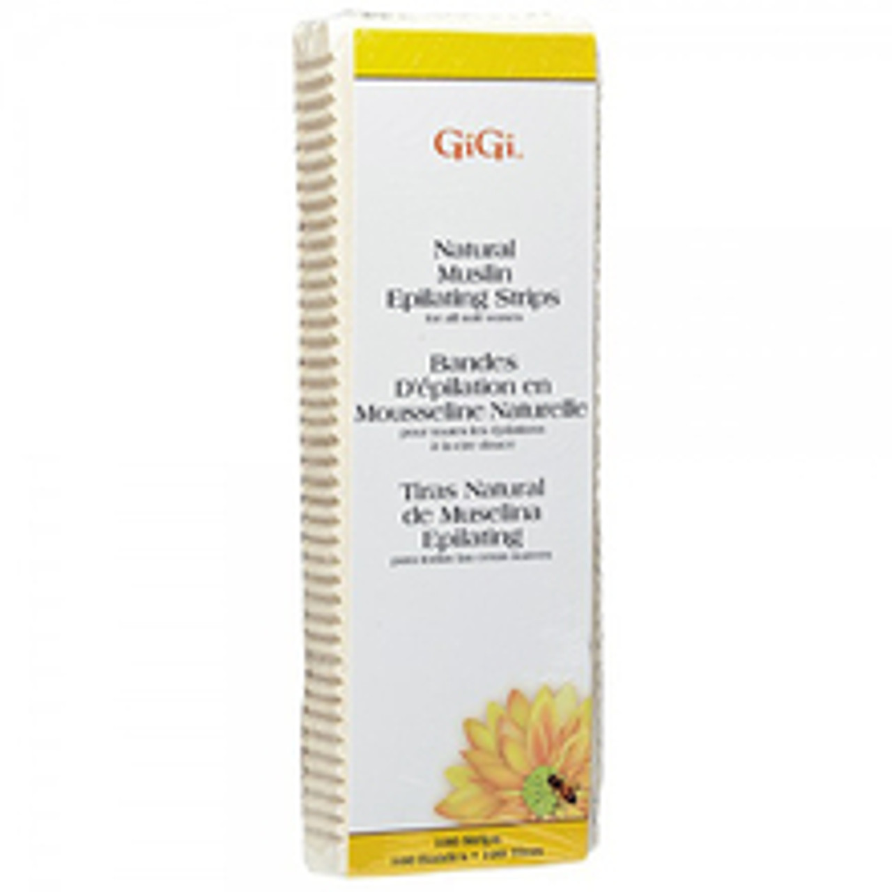 GiGi Natural Muslim Epilating Strips - Small - 100 Pack