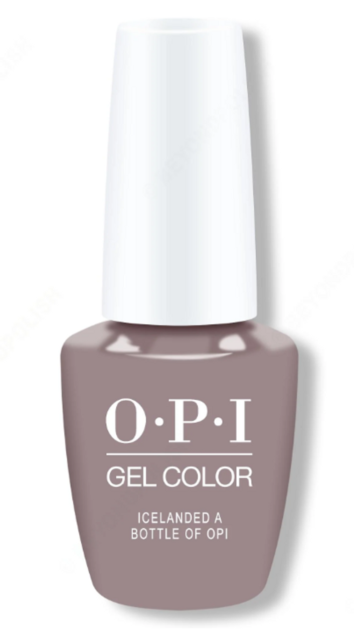 OPI GelColor Pro Health Icelanded a Bottle of OPI - .5 Oz / 15 mL