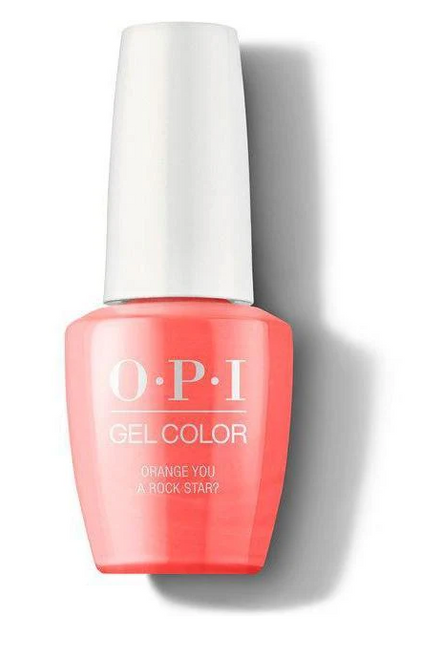 OPI GelColor Orange You a Rock Star?  - .5 Oz / 15 mL