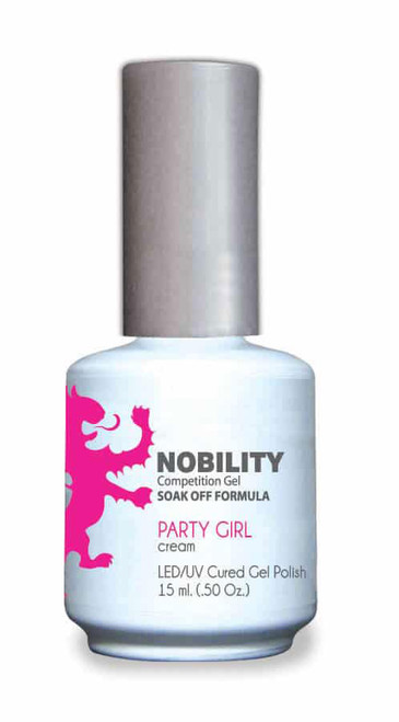 Le Chat Nobility LED/UV Cured Gel Polish Party Girl - .5 oz  15 ml