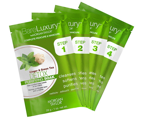 Morgan Taylor Bare Luxury Detox Ginger & Green Tea 4PK