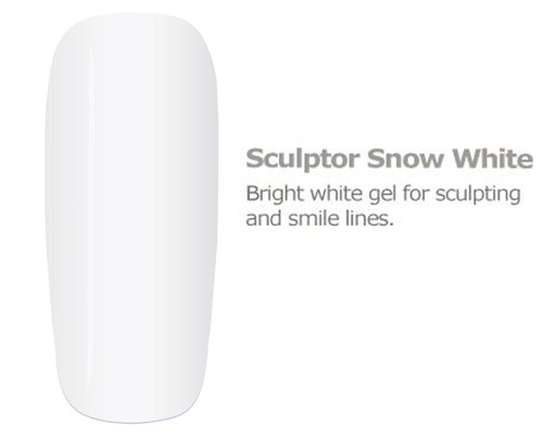 NSI Balance LED/UV Elite Gel Sculptor Snow White - 7 g / .24 oz