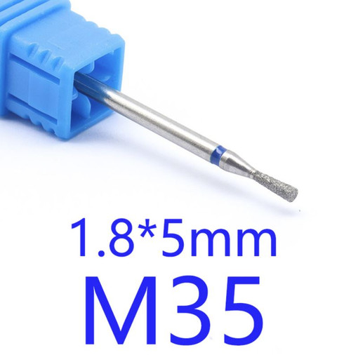 NDi beauty Diamond Drill Bit - 3/32 shank (MEDIUM) - M35
