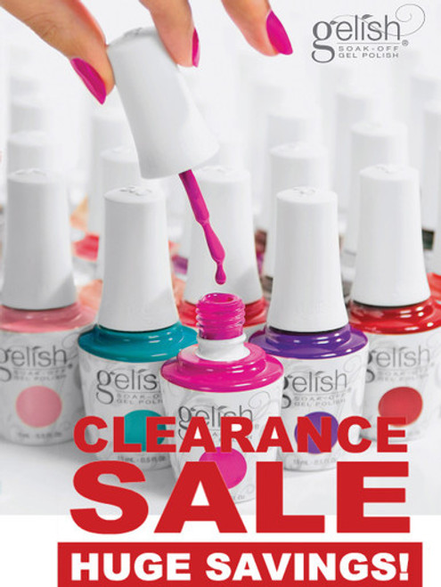 Gelish Soak-Off Gel Overstock Clearance @ 50% OFF