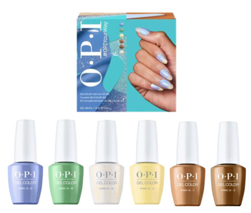 OPI GelColor  Spring 2024 Your Way Collection ADD-ON Kit # 2