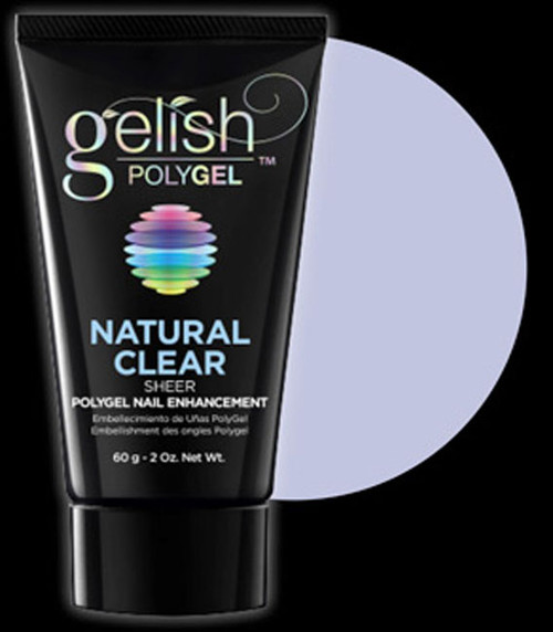 Gelish POLYGEL Nail Enhancement Natural Clear - 2 oz / 60 g