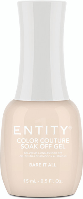 Entity Color Couture Soak Off Gel BARE IT ALL - 15 mL / .5 fl oz