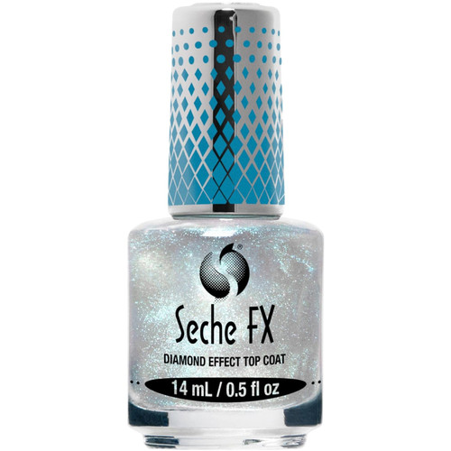 Seche FX Diamond Effect Top Coat Blue - .5 fl oz