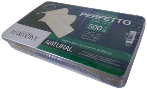 Hand & Nail Harmony Professional PERFETTO NAIL TIPS  - Natural