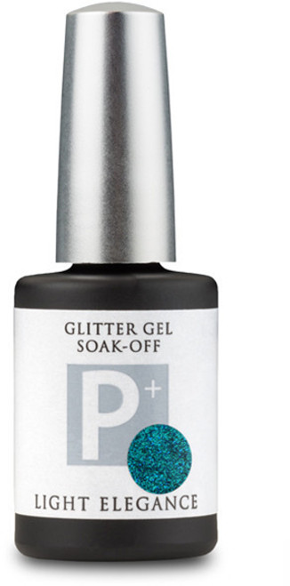Light Elegance P+ Glitter Gel Polish Lagoon - 11.8 ml Light Elegance P+ Glitter Gel Polish Lagoon - 11.8 ml