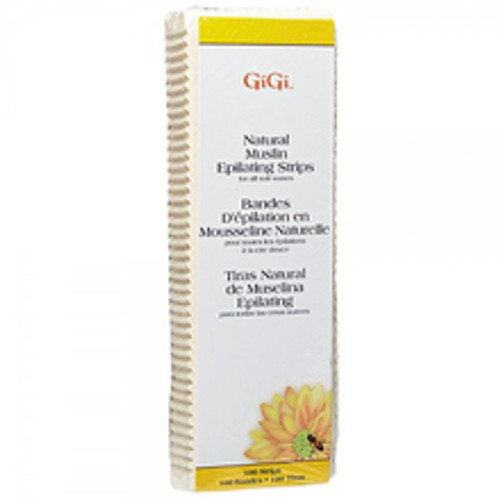 GiGi Natural Muslim Epilating Strips - Small - 100 Pack