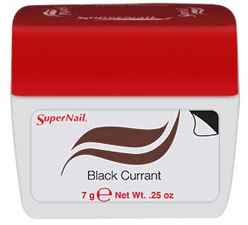 SuperNail Accelerate Soak Off Color Gel: Black Currant - 7 g / .25 oz