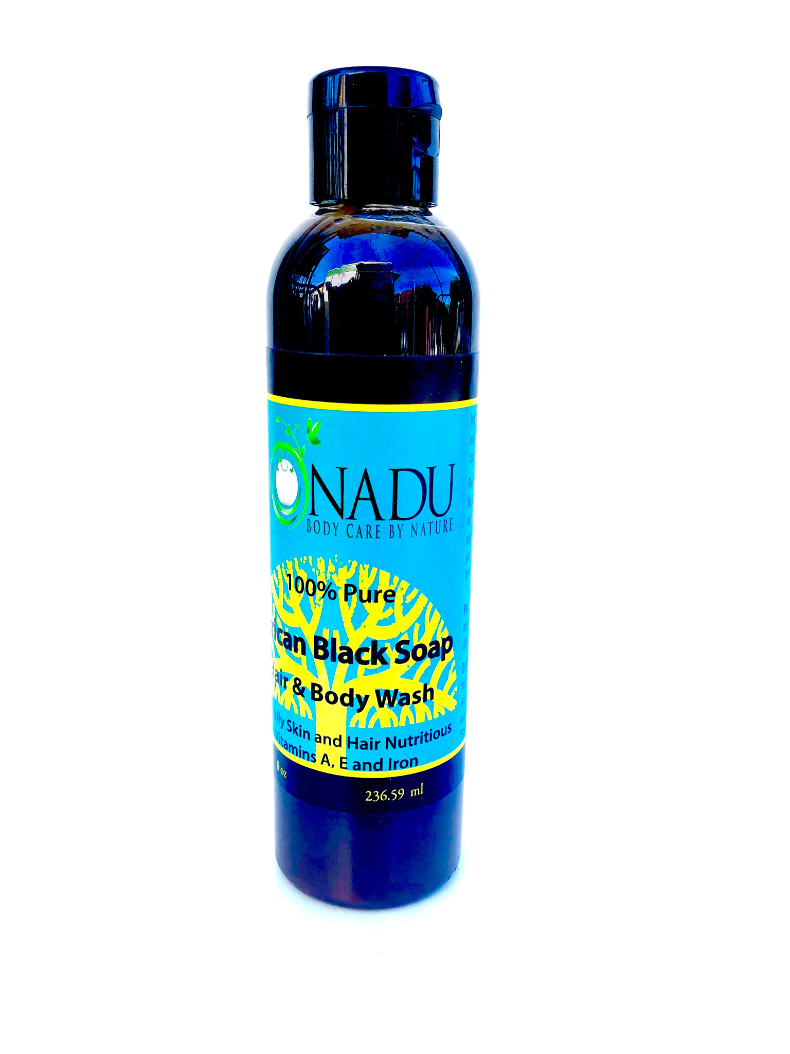Black Soap Body Wash & Shampoo - Konadu Body Care by Nature