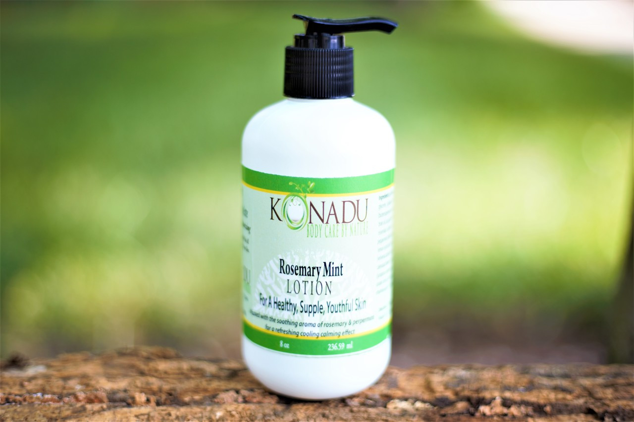 Rosemary Mint Body Lotion Konadu Body Care by Nature