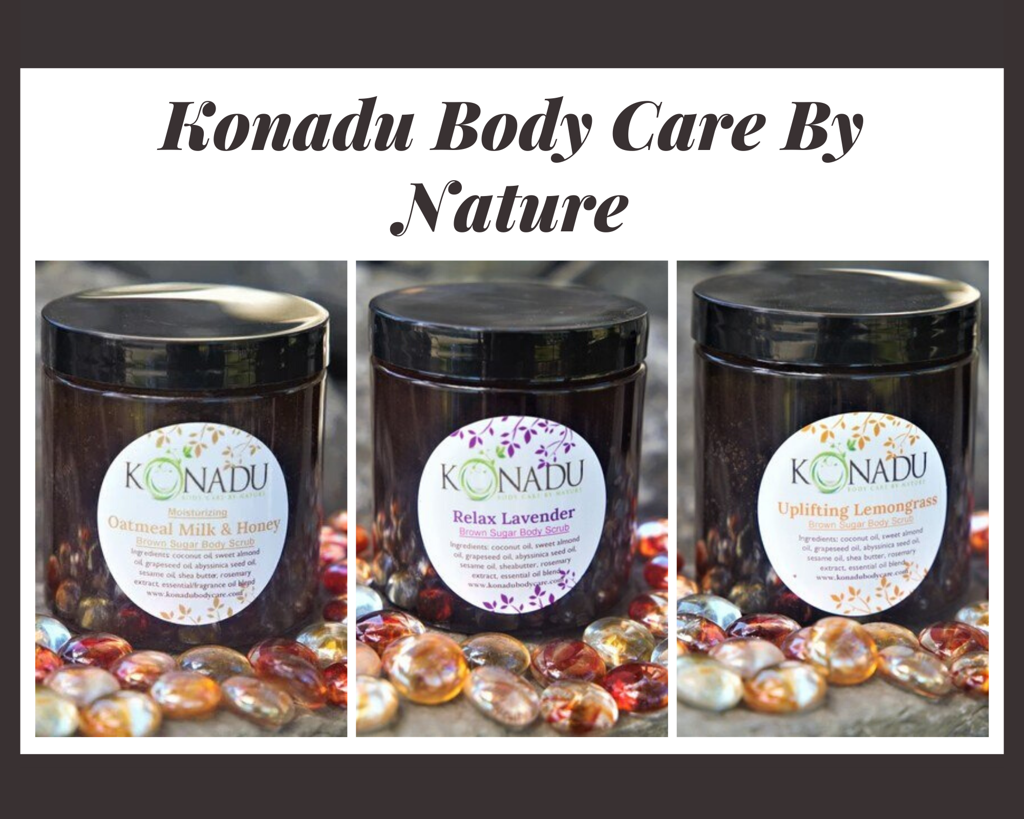 Benefits of Brown Sugar Body Scrub over White (Bleached) Sugar Konadu
