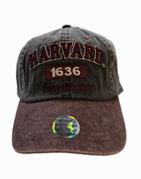 HARVARD 1636 CAP CHARCOAL/MAROON