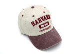 HARVARD 1636 CAP SAND/MAROON