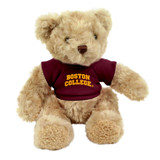 Chelsea Teddy Bear Co Boston College Honey Bear 7-inch plush teddy bear wearing a maroon shirt.