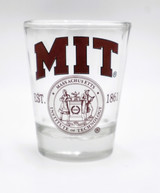 MIT CREST SHOT GLASS