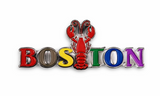 RAINBOW BOSTON LOBSTER MAGNET