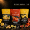 Citrus Slushie Trio (Ginger Limeade, Lemon Burst, Blood Orange)