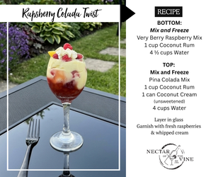 Raspberry Colada Twist 