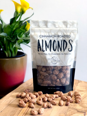 Cinnamon Roasted Almonds          (1/2 lb.)