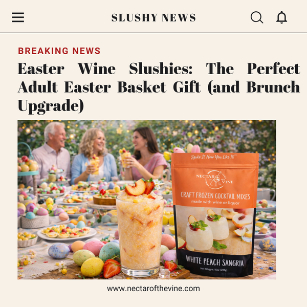 Easter Wine Slushies: The Perfect Adult Easter Basket Gift and Brunch Upgrade