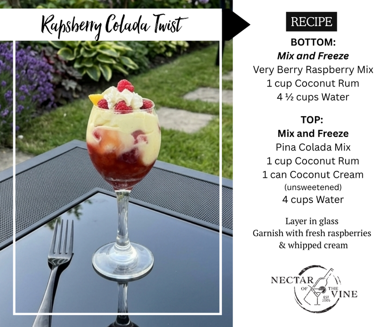 Raspberry Colada Twist 