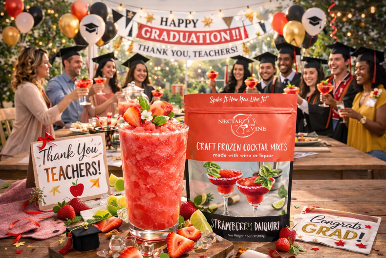 Teacher Appreciation & Graduation Parties: Slushies That Keep Hosting Simple