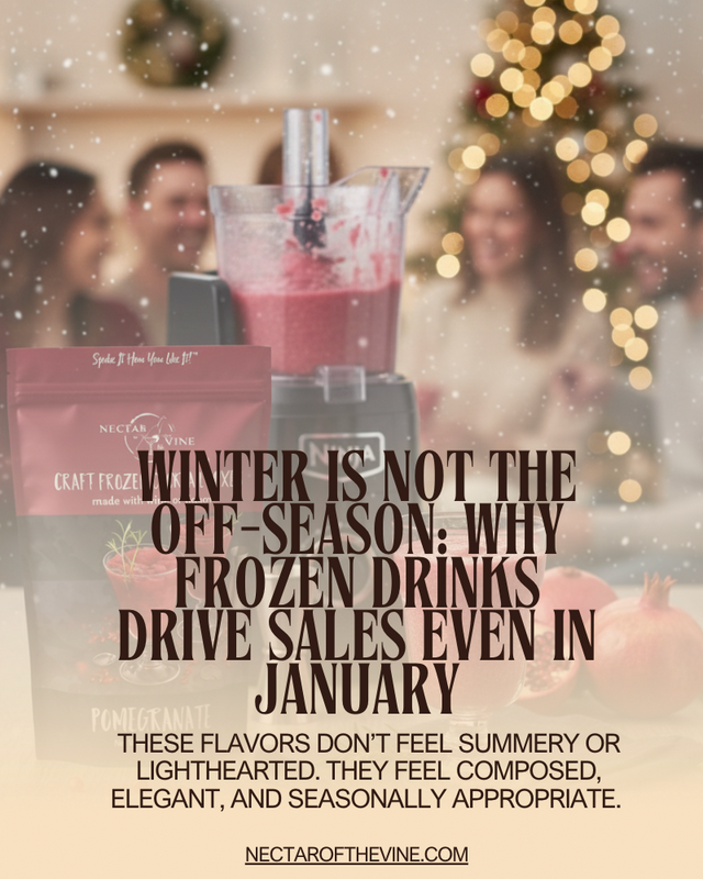 Beyond Dry January: How Elevated Frozen Mocktails Expand Your Customer Base