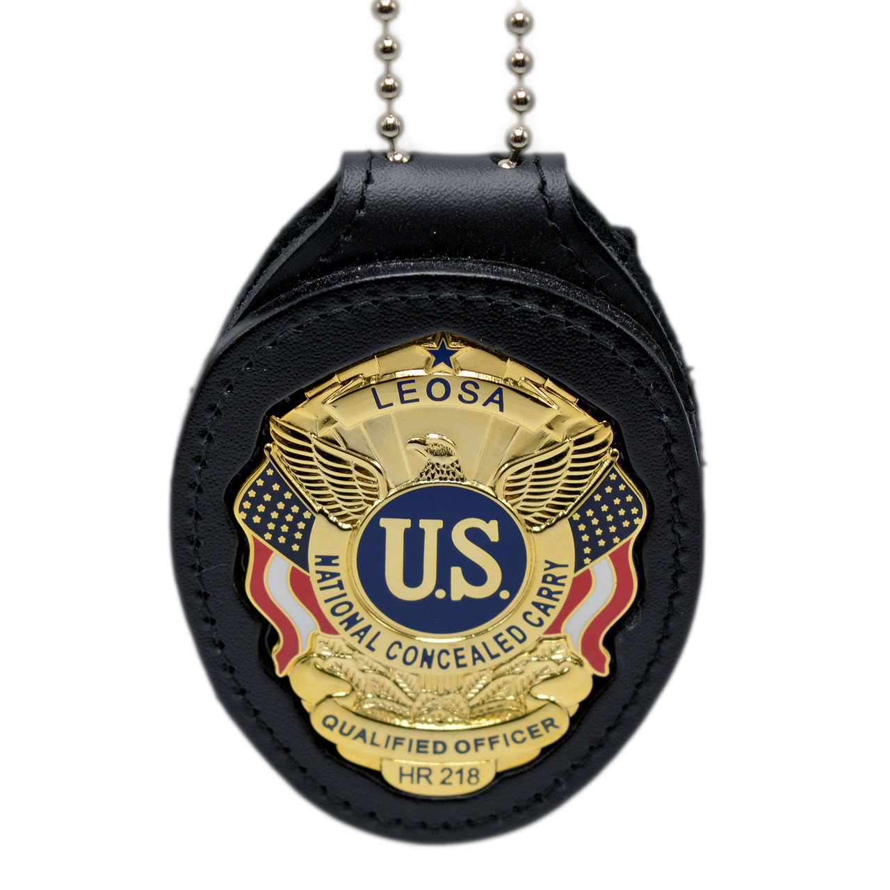 ハンドシェイカー 保護者認定証 LEOSA HR218 Badge Holder Belt Clip | LEOSA Neck badge holder