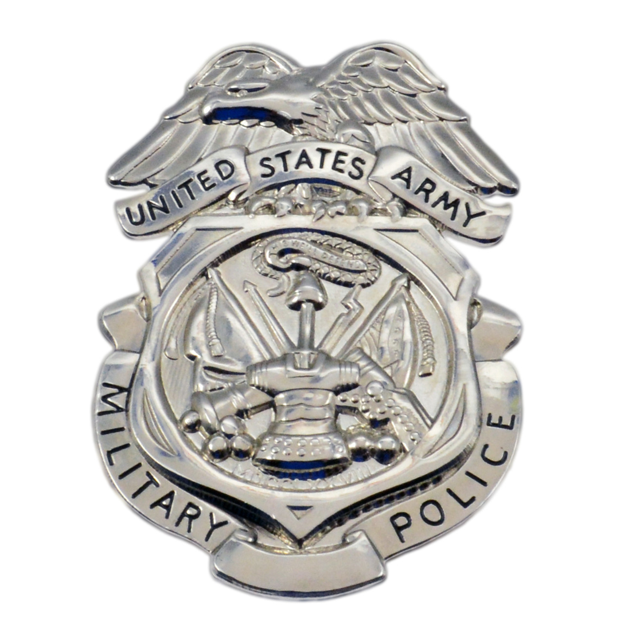 米国ポリスバッジ【US Army Military Police】PFホルダー付 Army Military Police MP Badge with Credential Case