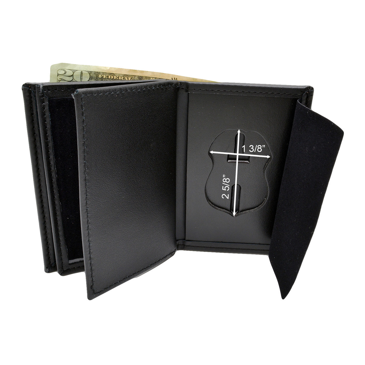 Federal Air Marshal Badge Wallet | Double ID Badge Wallet Federal 
