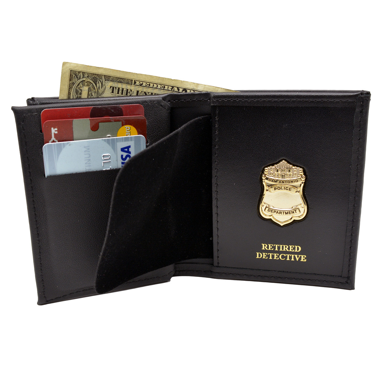 79   刑事コロンボ　　ストロング社製　ロサンゼルス市警IDバッジとケース San Antonio Police Badge Wallet | SAPD Police Mini Badge Wallet
