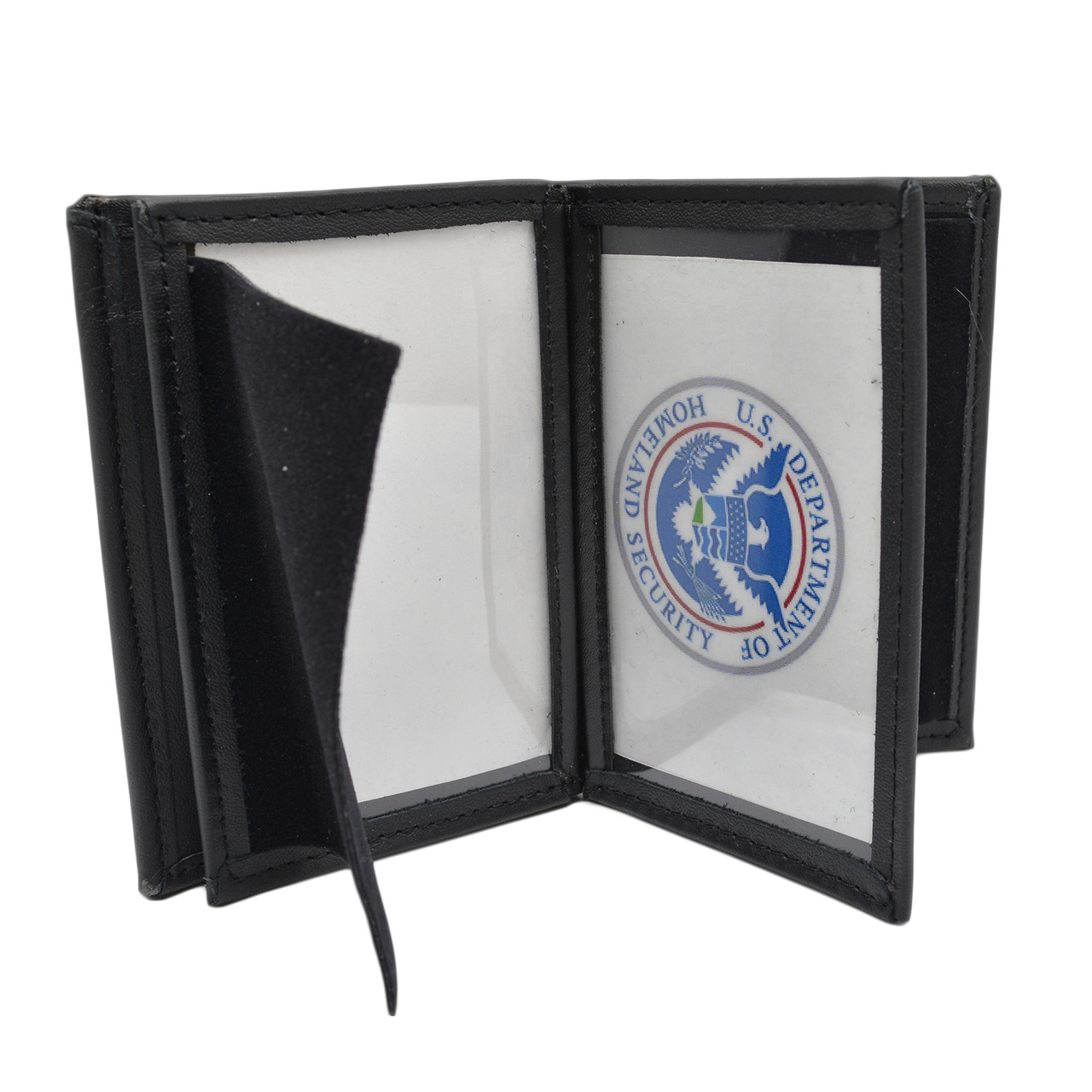 United States Marshal Badge レザーケース付き U S Marshal Service Badge Wallet with Double ID Slots | Perfect