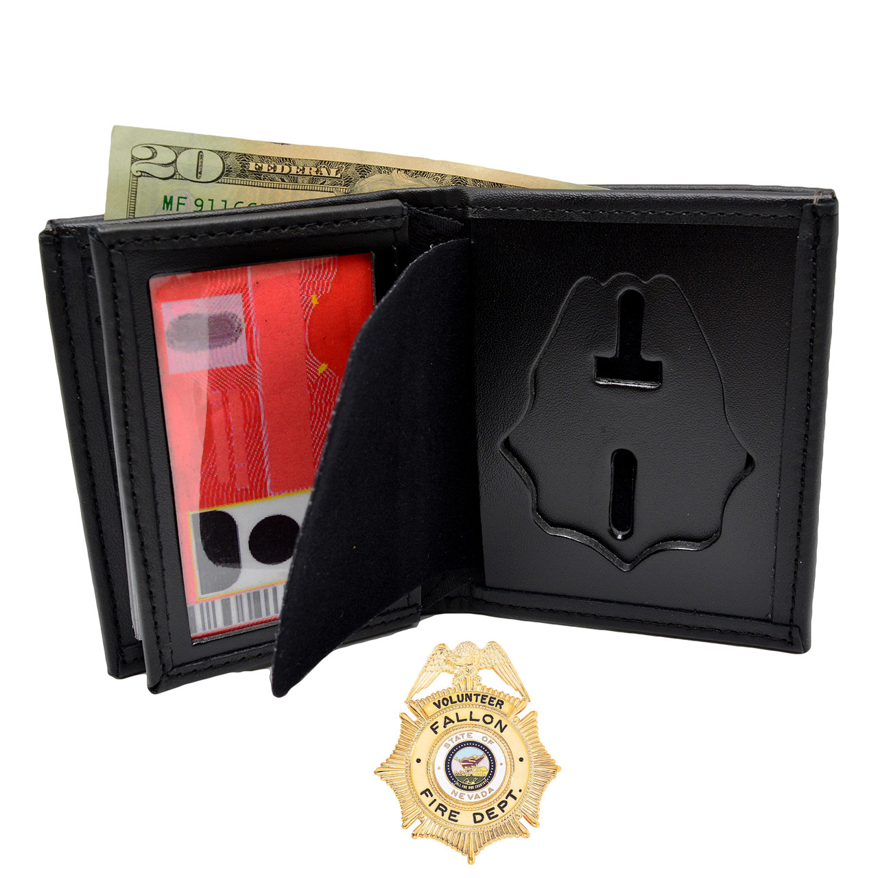 Blackinton B96 Badge Wallet | Shield Wallet Recessed Cutout B96