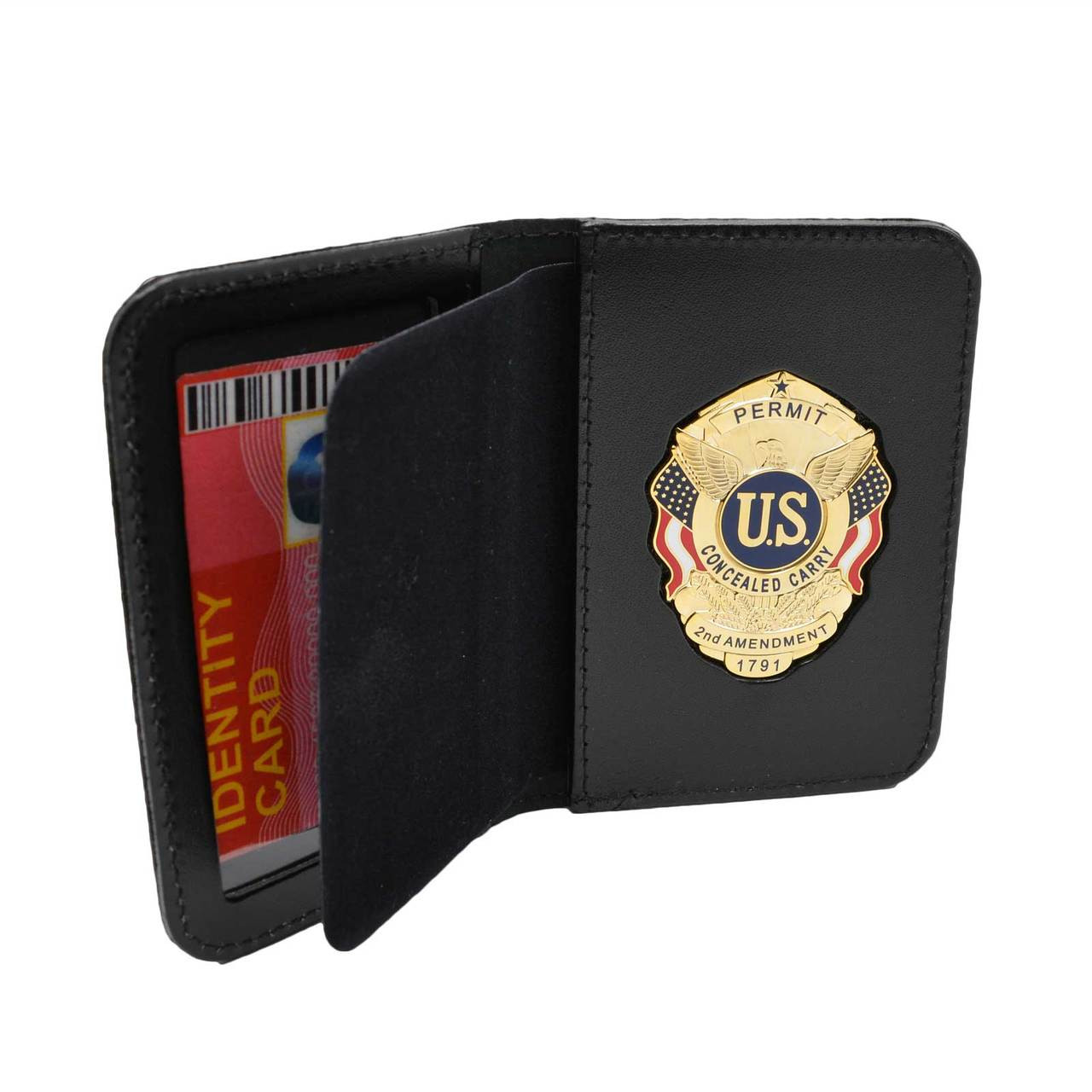 Concealed Carry Permit Badge Case ID Holder | CCP License Holder
