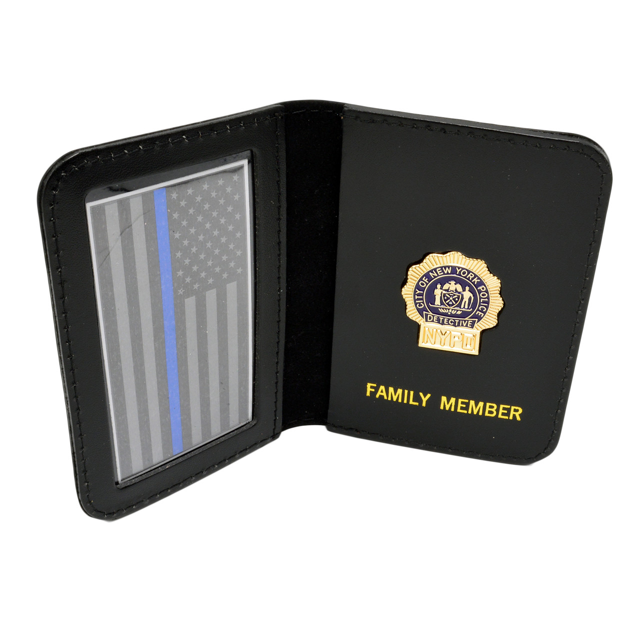 NYPD DETECTIVE 刑事バッジ+ケース NYPD Courtesy Badge Wallet | NYPD Family Mini Badge Wallet