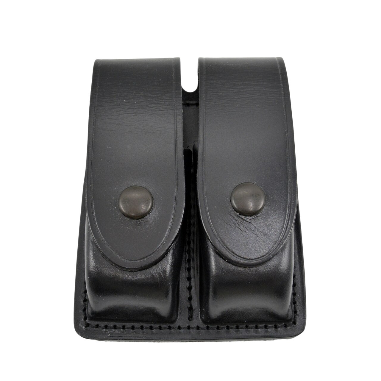 Closed Top Double Mag Pouch Leather Double Mag Pouch