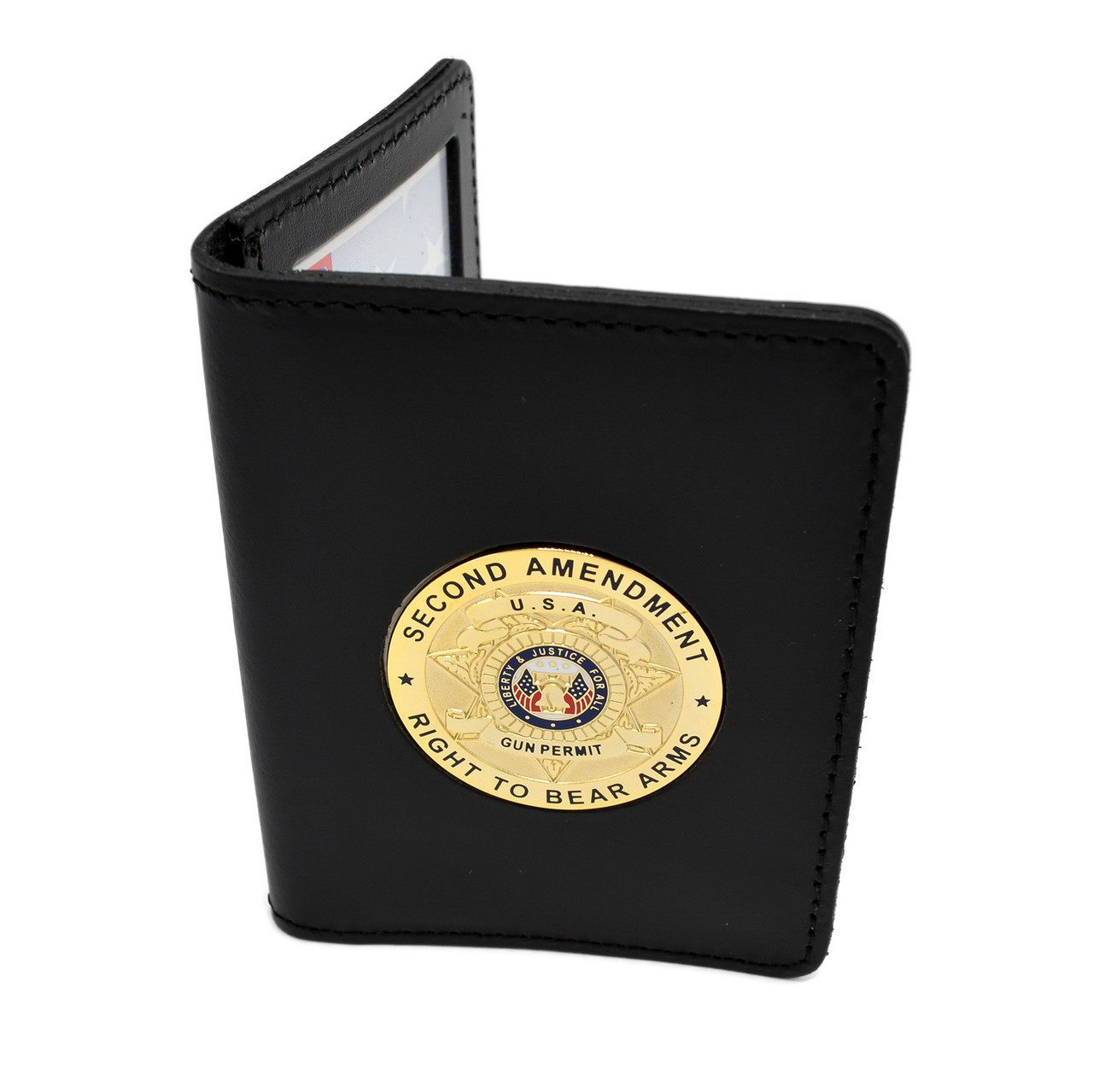 Concealed Carry License Holder Concealed Permit Holder Leather ID Holder