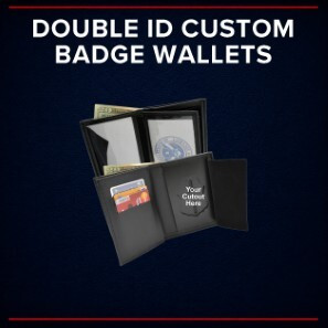 Double ID Custom Badge Wallets