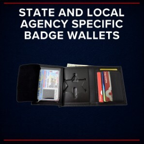 State and Local Agency Specific Badge Wallets