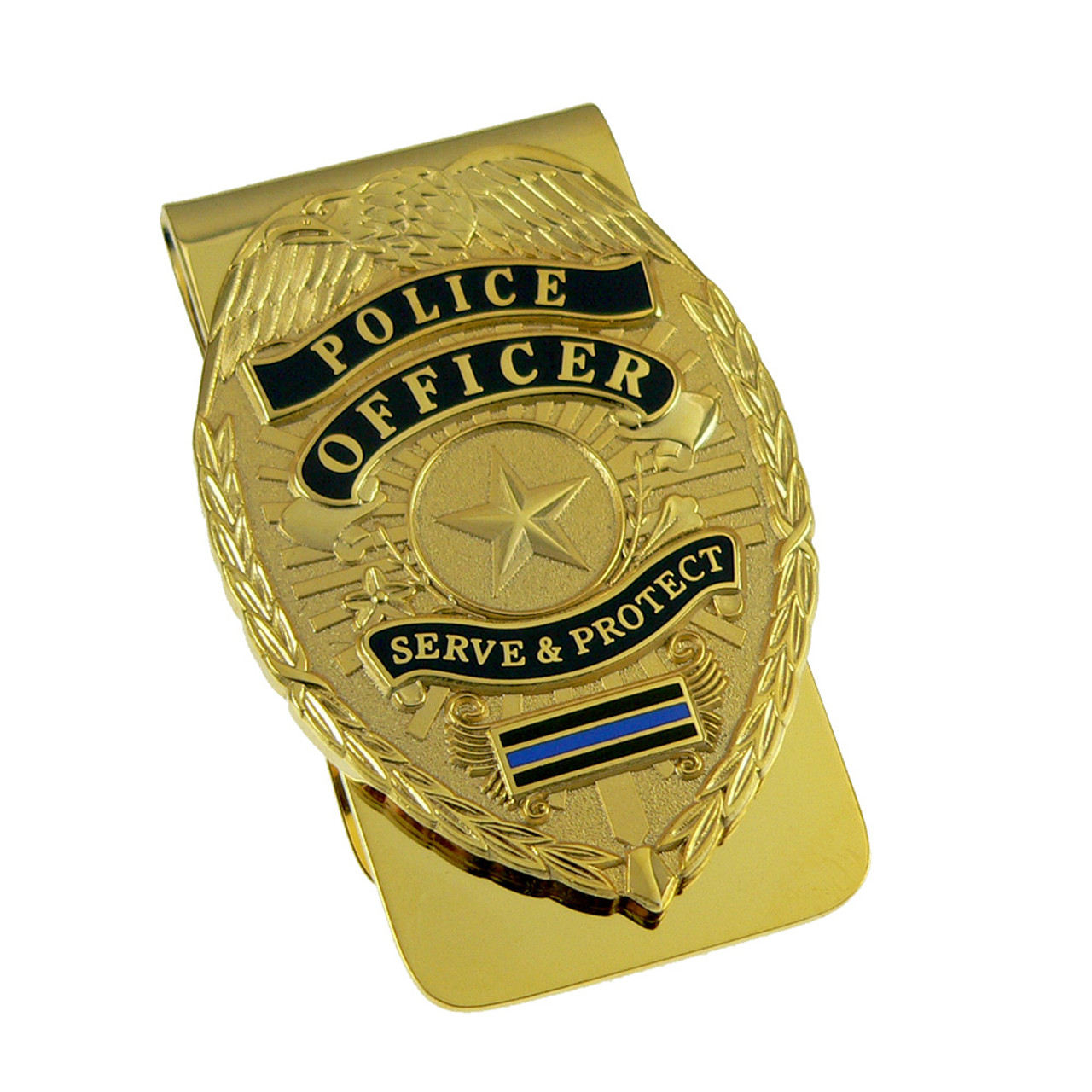 Novelty Collectable US FBI Special Agent Badge Money Clip