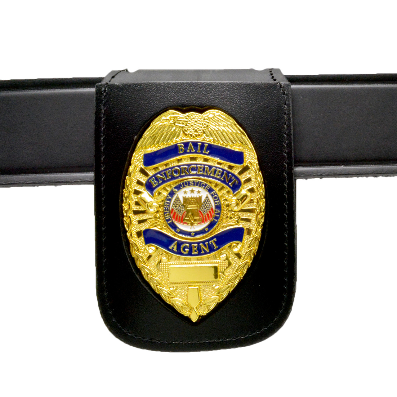 D&K Custom Chain Style Badge Holder Law Enforcement & Public