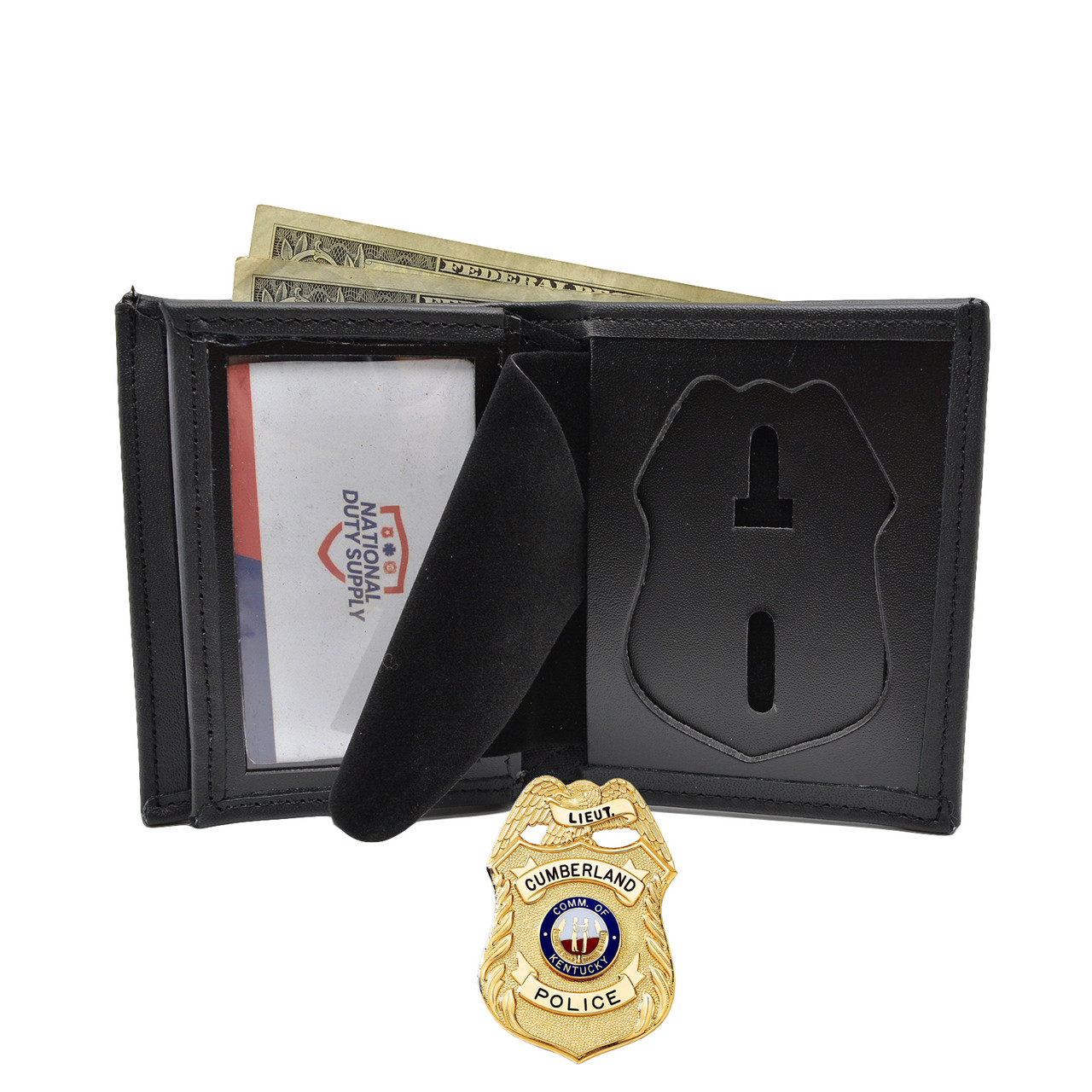 Atlanta Police Sergeant Badge Wallet, B597 Badge Wallet