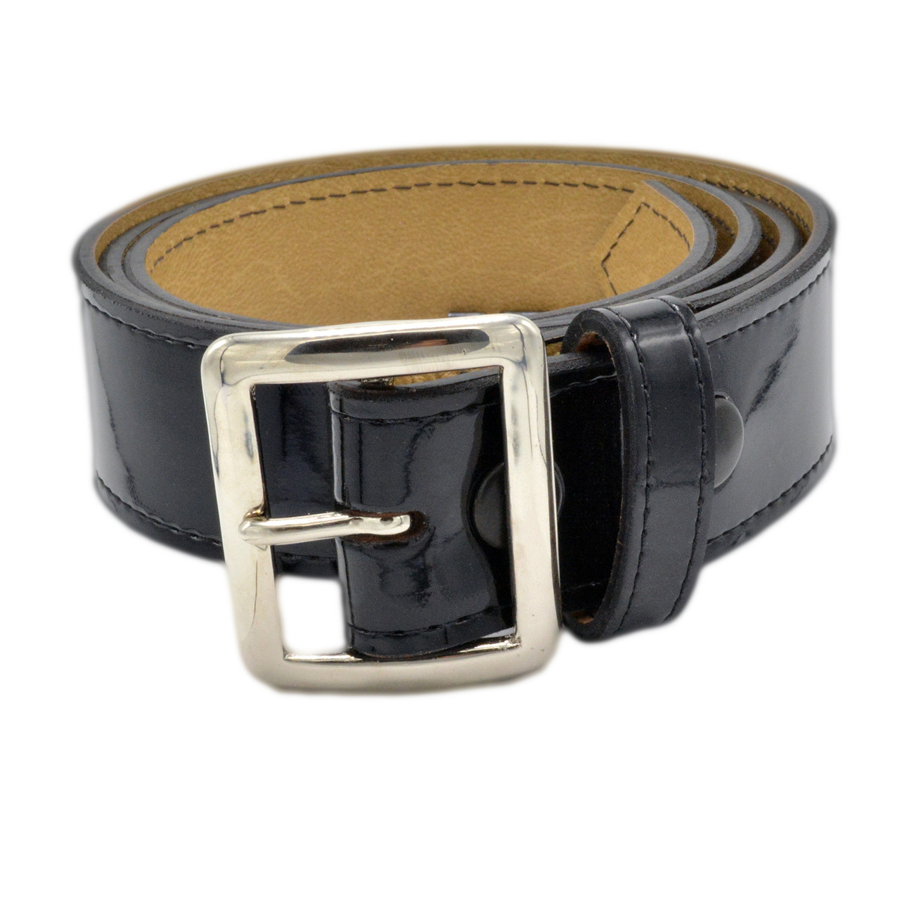 Galdo Black/Silver Leather Long shoulder strap